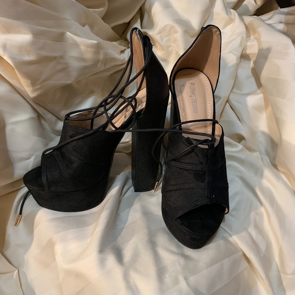 Public Desire  Platform High Heel